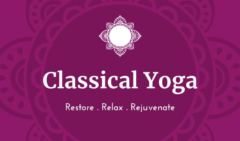 Classical Yoga Class Online