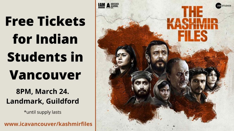 Read more about the article Free Tickets for Kashmir Files
