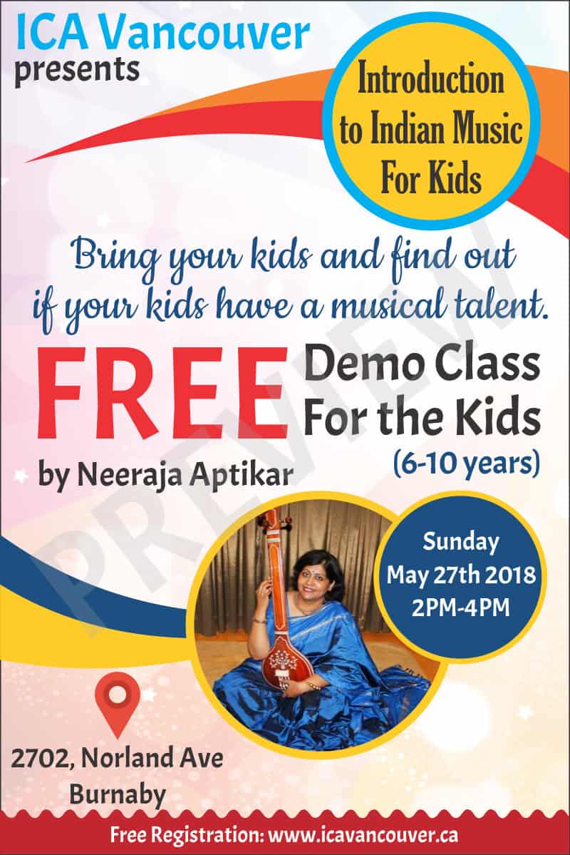 Indian Music Class Burnaby