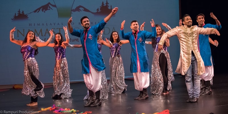 Shiamak Vancouver's group performance at Namaste Canada 2018 Grand Finale