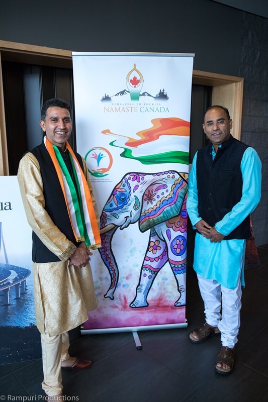 Neeraj & Anil at Namaste Canada 2018