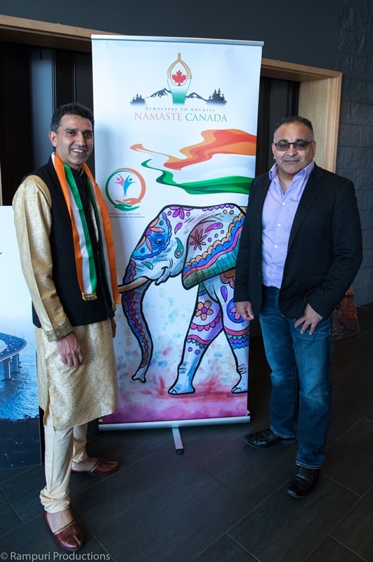 Neeraj & Roger at Namaste Canada 2018
